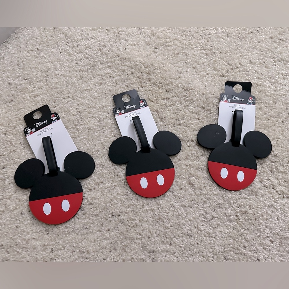 Disney luggage tags